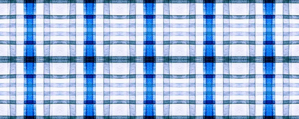 Grey Picnic Plaid. Aquarelstrepen ontwerp. — Stockfoto