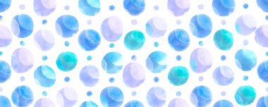 Kusursuz Daireler Düzeni. Suluboya Yuvarlak 