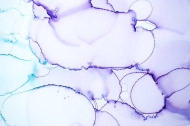 Suluboya benekli mermer. Yeşil Renk Yıkama 