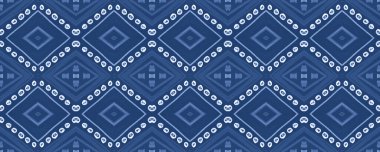 Indigo Etnik Geçmişi. Kusursuz Afrika Kumaşı 