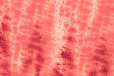 Yaşayan Mercan Ogee deseni. Boyalı Arkaplan. 