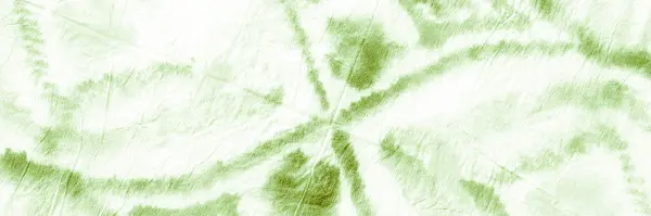 Green Grass Ogee Pattern. Tie Dye Background. — Stock Photo, Image