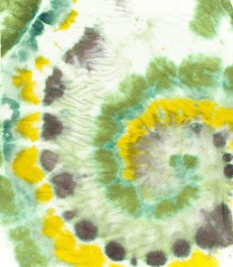 Doku, kravat boyası. Renk Suluboya Tasarımı. 