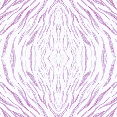 Beyaz Zebra Yazısı. Suluboya Safari Kürk Deseni. 