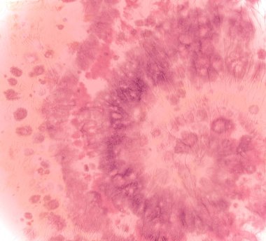 Kırmızı kravat boyası girdabı. Suluboya ile Hippi Deseni 