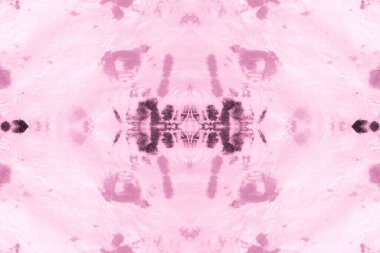 Pembe dikişsiz kravat boyası, Shibori. Suluboya 