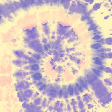 Tye Die Circle 'da. Hippi sarmalı. Geometrik Girdap. 