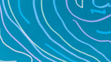 Malachite Yazı Düzeni. Dokuları Çiz. 