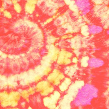 Suluboya Çoklu Tasarım. Girdap Eski Efekt. Batik. 