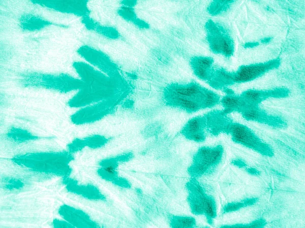 Aquamarine Shibori textúra. Foltok Akvarell. — Stock Fotó