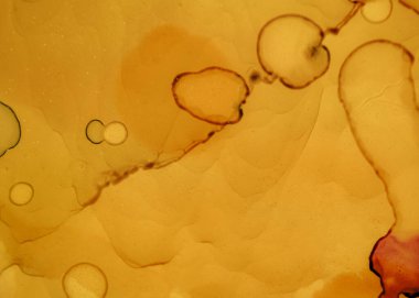 Siyah ve Sarı Soyut Mermer Deseni. Renk 