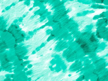 Yeşil Batik deseni. Kırık Zigzag Efekti. 