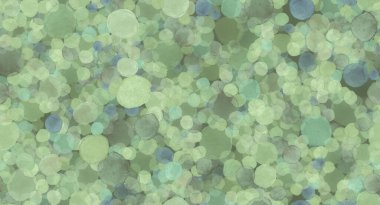 Kusursuz Çember Doku. Dekoratif Yeşillik 