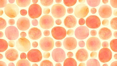 Sarı ambalaj kağıdı deseni. Kırmızı Vintage Polka 