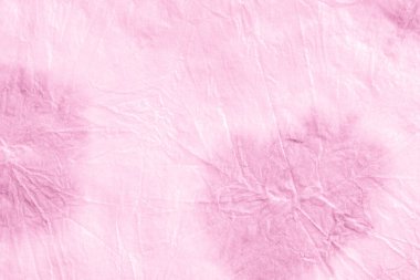 Tie Dye Batik Print. Pembe Yaz Suluboya 