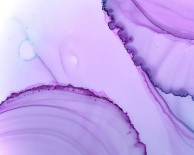 Ethereal Art Deseni. Sıvı Mürekkep Yıkama Duvar Kağıdı. 