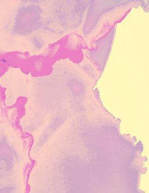 Düğün Davet Şablonu. Pembe Pastel Sıvı 