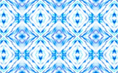 Suluboya Ikat Deseni. 