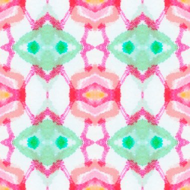 Suluboya Amerikan Yerlisi Navajo Deseni. 