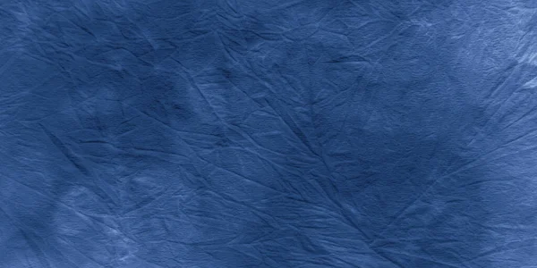 Krawattenfärbemittel Schmutzige Textur. Blue Denim Aquarell — Stockfoto