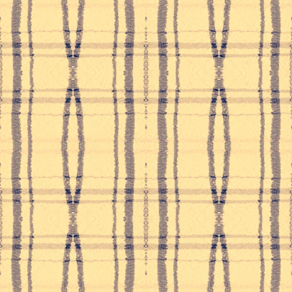 Gul fyrkantig rutig. Sömlös Checkered Tweed. — Stockfoto