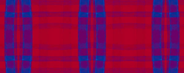 Red Plaid. Seamless Textured Kilt. English Tartan — Stock Photo, Image