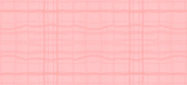 Aquarelle Rose Plaid. Tissu de pique-nique fille girly. — Photo