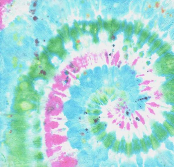 Rainbow Tiedye Swirl. Patrón Hippie. Arco iris — Foto de Stock