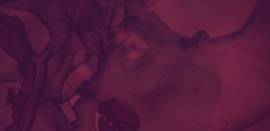 Renkli şarap sıçraması. Suluboya Kestane Kalıbı. 