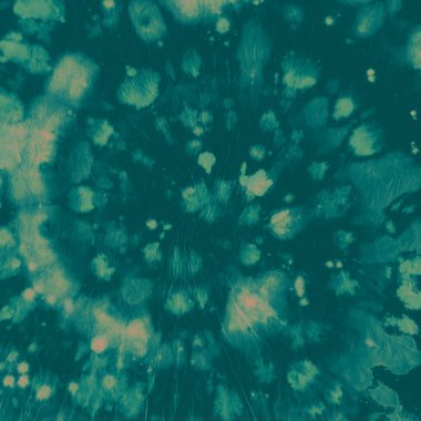 Boya sarmalı bağla. Yeşil Sanatsal Gömlek. Tye Boyası 