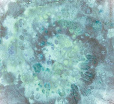 Boya sarmalı bağla. Mavi Batik Yazıcı. Tie-Dye Girdabı 