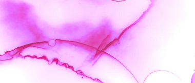 Sıvı Düz Doku. Suluboya Dalga Sanatı. 