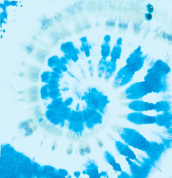 Hippie Blue Swirl. Tessuto turchese Funky. Tallone — Foto Stock