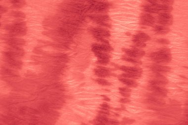 Yaşayan Mercan Ikat deseni. Dye Shibori 'yi bağla. 