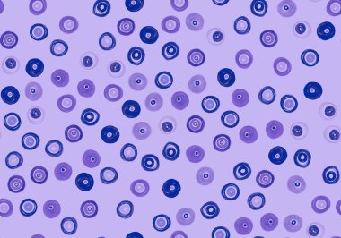 Violet Circles arka planı. Soyut Polka Noktaları 