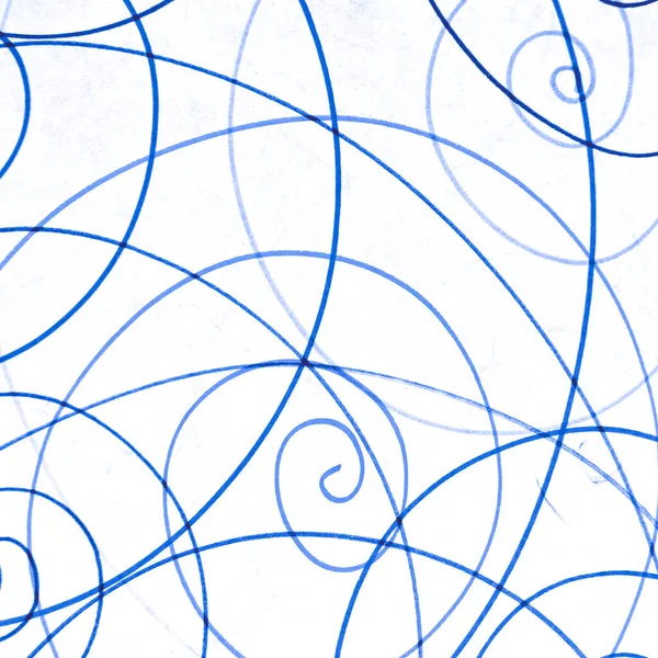 Синий абстрактный шаблон. Рэндом Пен — стоковое фото