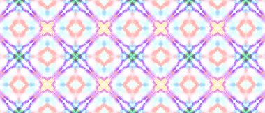 Dokular Etnik Suluboya Deseni. 