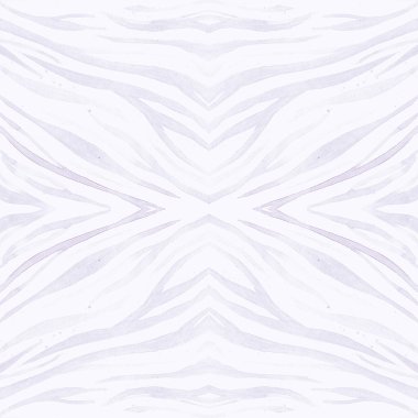 Beyaz Afrika baskısı. Suluboya Safari Kürkü 