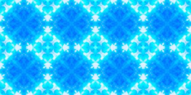 Kusursuz Su Rengi Motifi Etnik Desen. 