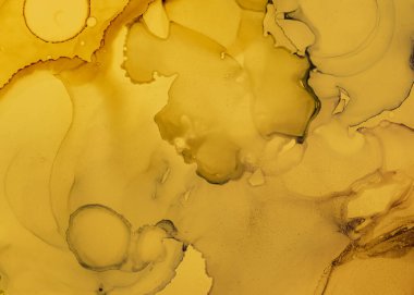 Siyah ve Sarı Soyut Mermer Deseni. Gri 