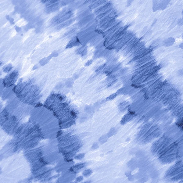 Modrý styl Shibori. Vrásčitý inkoustový papír. — Stock fotografie