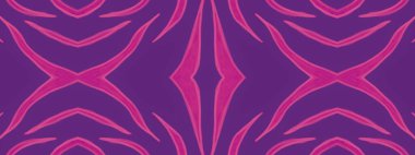 Etnik Kumaş Tasarımı. Geometrik Hayvan Dalgası 