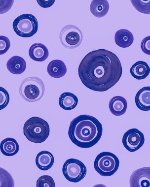 Violet Circles arka planı. Klasik Polka Noktaları 
