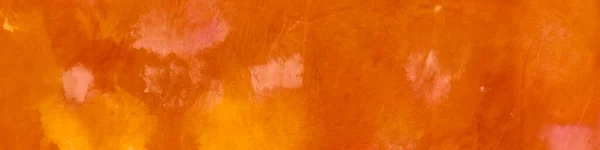 Abstraktní akvarel. Podzimní oranžový inkoust Shibori. — Stock fotografie