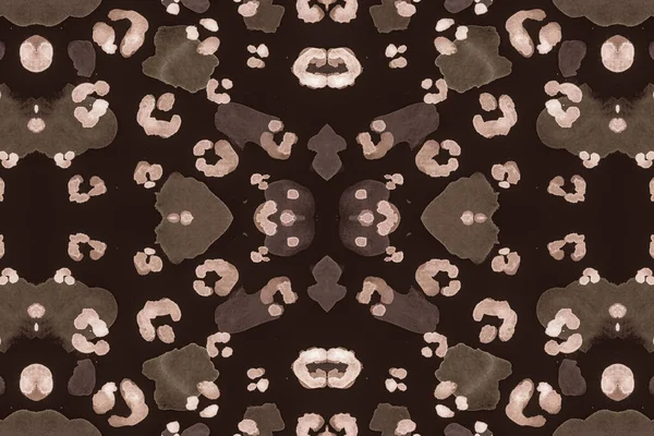Imitazione leopardata senza soluzione di continuità. Pelliccia di Ocelot marrone — Foto Stock