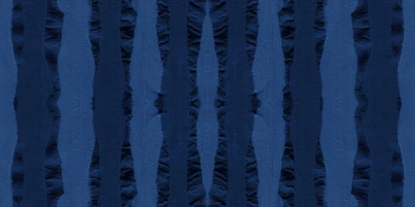 Barvicí textury Indigo Batik. Textilní barva Sky — Stock fotografie