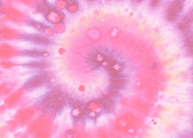 Romantik Tye Spiral. Funky Dokusunu Sev. 