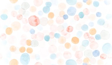 Kusursuz Daire Şablonu. Turuncu Suluboya Yuvarlak 