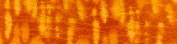 Orange Ogee Ikat. Tie-Dye Background. Watercolor