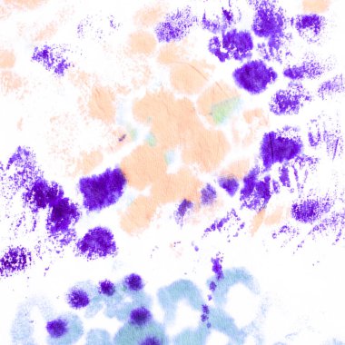 Suluboya Sıçrayan Sürüngen Deseni. 